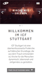 Mobile Screenshot of icf-stuttgart.de
